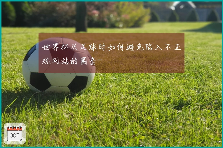 世界杯买足球时如何避免陷入不正规网站的圈套-